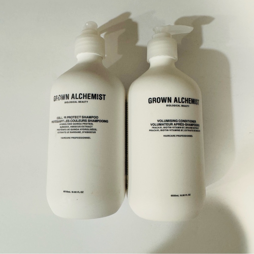GROWN ALCHEMIST 16.9 fl oz Colour Protect Shampoo and Volumising Conditioner Set